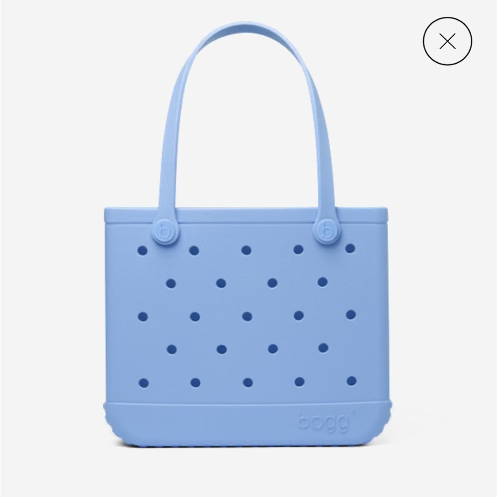 BOGG BAG Light Blue Classic Tote Shoulder Bag